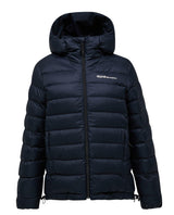 Peak Performance 40Y Frost Reversible Shell Down Jacket Dam Svart skidjacka med luva.