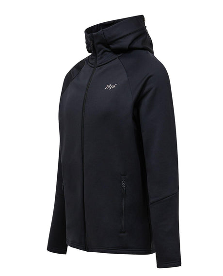 Peak Performance 40Y Rider Zip Hood Men - Svart mellanlager för herrar