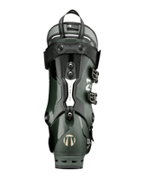 Tecnica Mach1 HV 120 TD alpinpjäxa bakifrån med T-Drive teknologi och justerbara spännen.