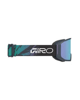 Giro Revolt Pro - Sapphire Trench Fade skidglasögon med blå spegellins och mönstrat band