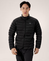 Arc'teryx Cerium Jacket Men - Svart dunfärgad mellanlagerjacka för herrar