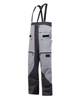 Peak Performance WeiTien Ridge Ace Ski Bib Pants Men - Motion Grey/Lt Grey skidbyxor för herr i grå nyanser med hängslen.