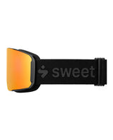 Sweet Protection Boondock II M RIG Reflect skidglasögon i profil med orange RIG Topaz-lins och svart logoband.