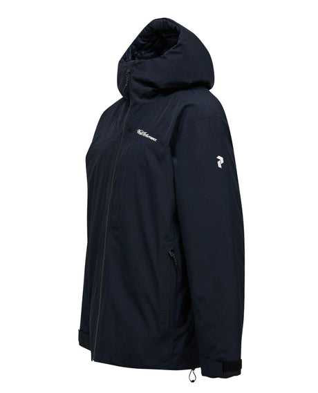 Peak Performance 40Y Frost Reversible Shell Down Jacket Men - Svart skidjacka i profil