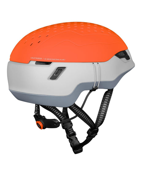 Sweet Protection Ascender Mips skidhjälm i Flame Orange för toppturer.