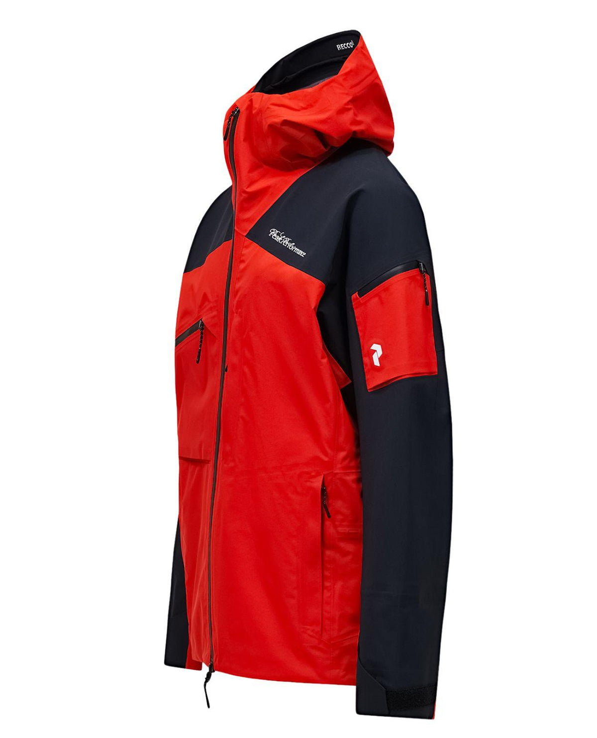 Peak Performance 40Y Alpine Gore-Tex Stretch Shell Jacket Men i Racing Red/Black - Skidjacka