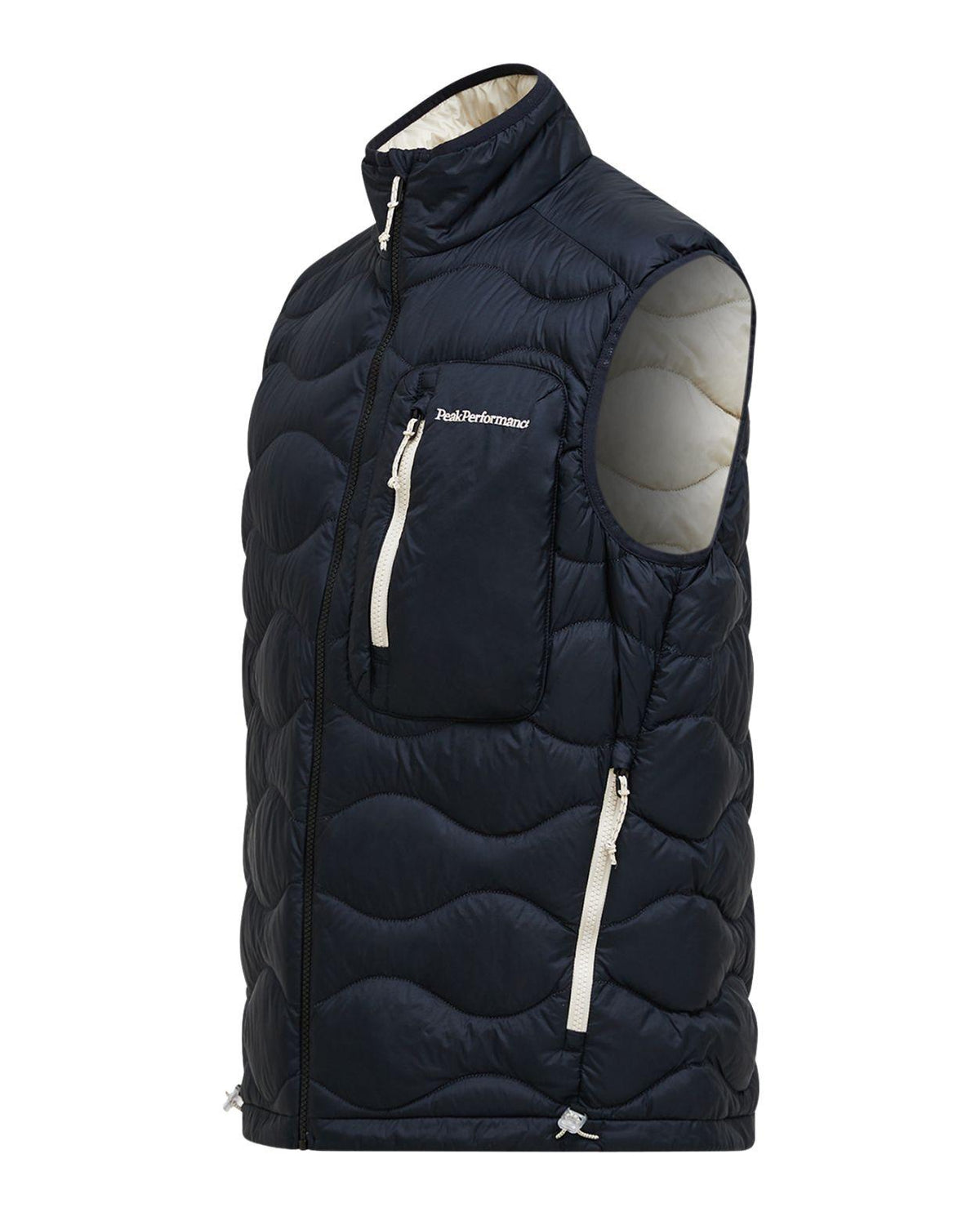 Peak Performance Helium Utility Down Vest Men - Svart dunväst för herr
