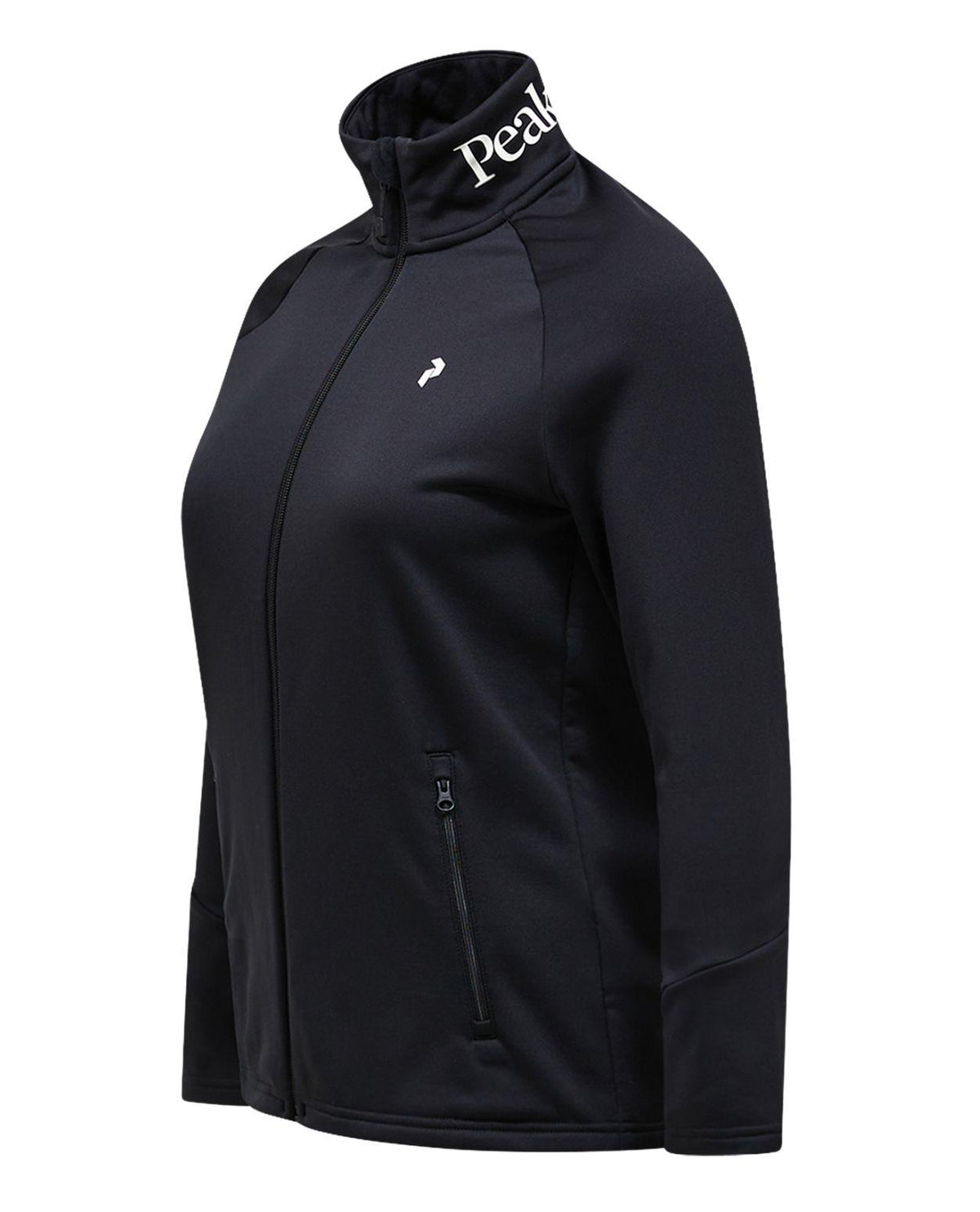 Peak Performance Rider Essentials Zip Jacket Women - Svart mellanlager
