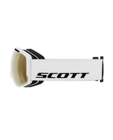 Scott Goggle Sphere OTG LS - White skidglasögon med vit ram och spegellins för alpin skidåkning