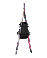 D_b_ Snow Pro Backpack 25L - Svart ryggsäck med fastspända skidor