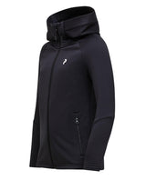 Peak Performance Rider Essentials Zip Hood Junior - Svart mellanlager med huva