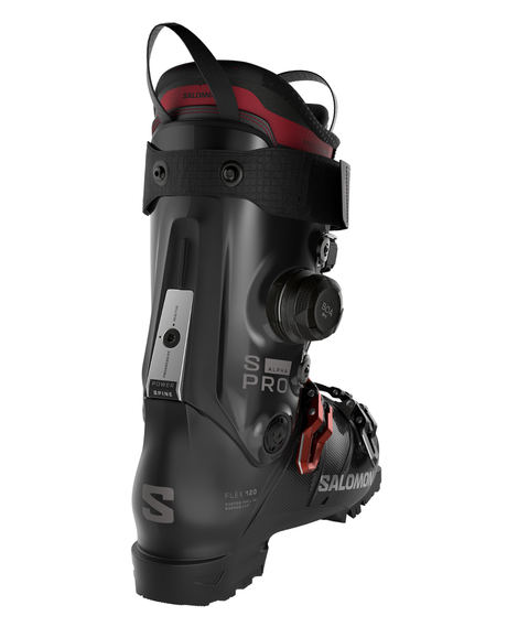 Salomon S/Pro Alpha C BOA 120 - Black/Samba Met./Dark Grey Met. - Alpingaraget