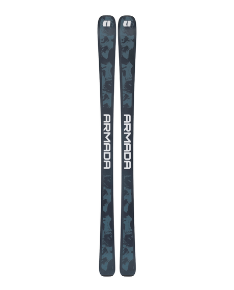 Armada ANTIMATTER 82 26/27 - Flerfärgad allmountainskida framifrån mot vit bakgrund