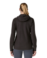Patagonia R1 Air Full-Zip Hoody Women Svart bakifrån - Alpingaraget