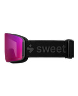 Sweet Protection Boondock II M RIG Reflect skidglasögon med lila RIG Bixbite-lins och svart ram i profil.