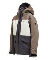 Peak Performance Gravity Insulated Jacket Junior - Terrain Tan/Sand Fog