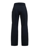 Peak Performance Alpine Gore-Tex Insulated Pants Women bakifrån i svart färg.