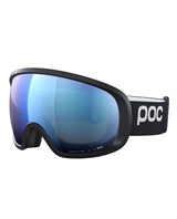POC Fovea skidglasögon i Uranium Black med blå Partly Sunny-lins.