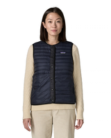 Patagonia LW Reversible Down Sweater Vest Women Svart - Mellanlager dam