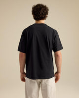 Arc'teryx Kragg Cotton Emblem Crew SS Men - Svart t-shirt bakifrån - Alpingaraget