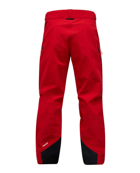 Peak Performance 40Y R&D Gore-Tex skidbyxor dam i rosa, bakifrån.