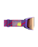 Salomon Sentry Prime Sigma - Ultra Violet skidglasögon i lila design med spegellins