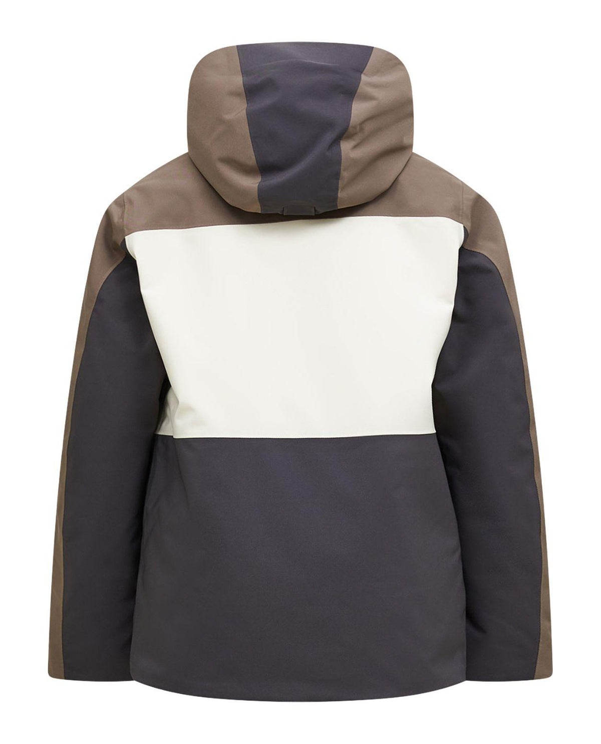 Peak Performance Gravity Insulated Jacket Junior - Terrain Tan/Sand Fog bakifrån