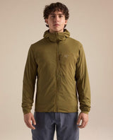 Arc'teryx Proton SL Hoody Men i färg bracken grön på modell framifrån.
