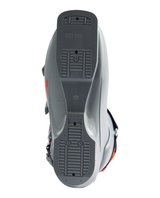 Undersidan av alpina pjäxan Rossignol Hero World Cup 110 SC som visar sulan och ISO 5355-detaljer.