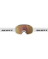 Scott Goggle Sphere OTG LS skidglasögon i vitt med spegellins för alpina skidåkare.