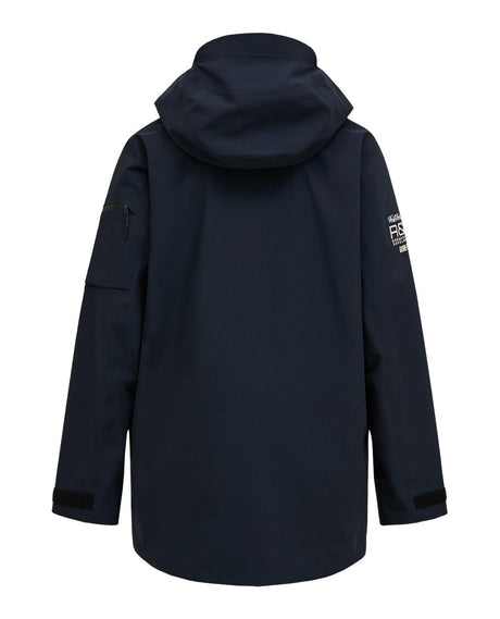 Peak Performance 40Y R&D Long Gore-Tex Shell Jacket Men svart bakifrån