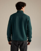 Arc'teryx Covert Cardigan Men Dark Jade Heather - Bakifrån på modell