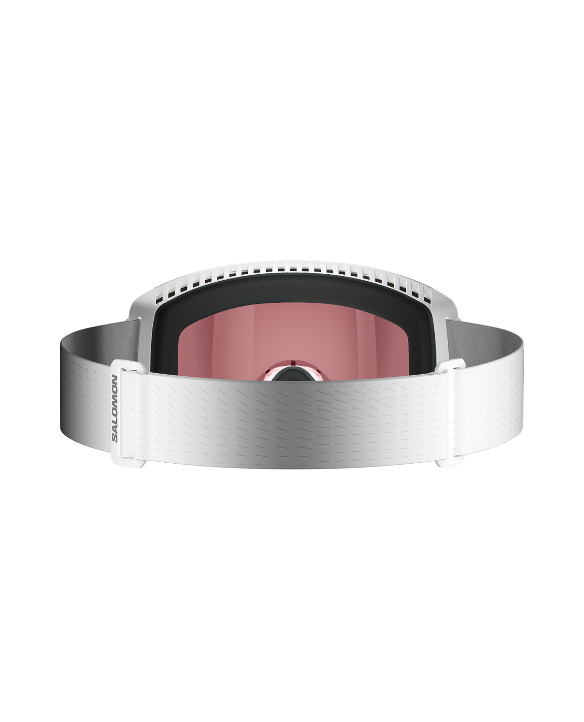 Salomon Skarn Prime Sigma - Vita skidglasögon med tonad lins och vit rem