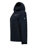 Peak Performance 40Y Frost Reversible Shell Down Jacket Women - Svart dam skidjacka sedvanlig från sidan