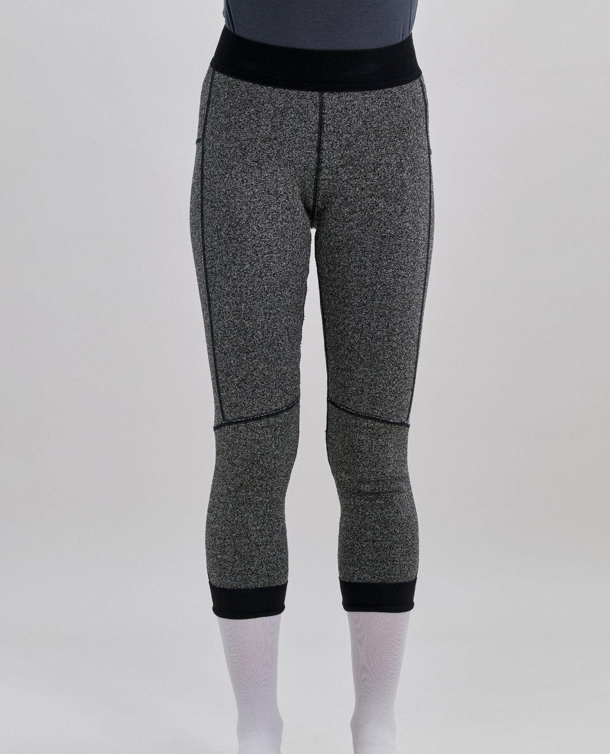 POC Layer Cut Resistant Tights Dam i färg Uranium Black, skurna för alpin skidåkning.