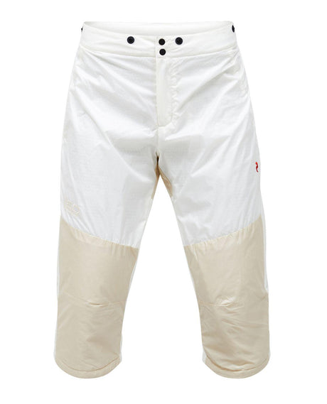 Peak Performance 40Y R&D Gore-Tex skidbyxor för dam i vitt och beige med teknisk design.