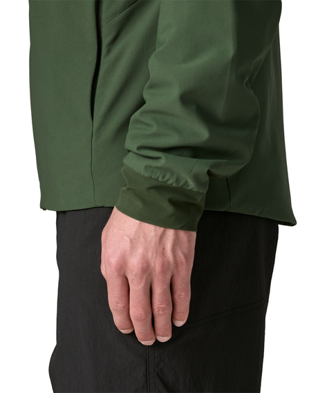 Patagonia Nano-Air Light Jacket Men Treeline Green detaljbild på ärmslut
