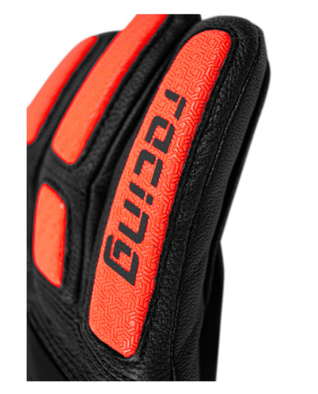 Reusch Worldcup Warrior GS Junior - Black/Silver/Fluo Red - Handskar - Alpingaraget