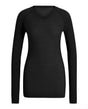 FALKE Women Long-sleeve shirt Wool-Tech Light - Black - Alpingaraget