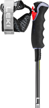 Leki Carbon 12 3D - Black / Dark Anthracite / Neon Yellow - Alpingaraget