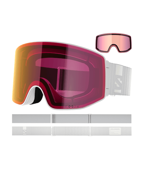 Salomon Sentry Prime Sigma - White/ - Goggles - Alpingaraget