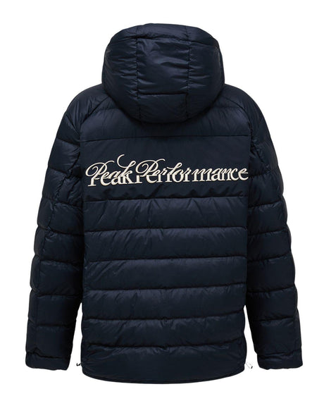 Peak Performance 40Y Frost Reversible Shell Down Jacket Men - Svart - Baksida