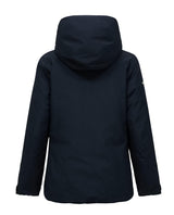 Peak Performance 40Y Frost Reversible Shell Down Jacket Women - Svart skidjacka sed bakifrån