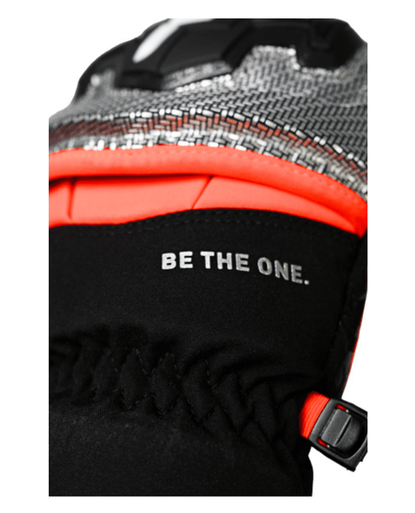 Reusch Worldcup Warrior GS - Black/Silver/Fluo Red - Handskar - Alpingaraget