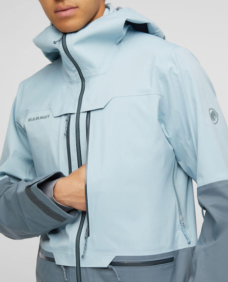 Mammut Haldigrat HS Hooded Jacket Men - Nebla-Strata Flerfärgad Alpingaraget