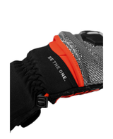 Reusch Worldcup Warrior GS Mitten - Black/Silver/Fluo Red - Alpingaraget