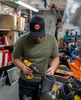 Alpingaraget Ski Club LTD - Svart/Orange  Alpingaraget