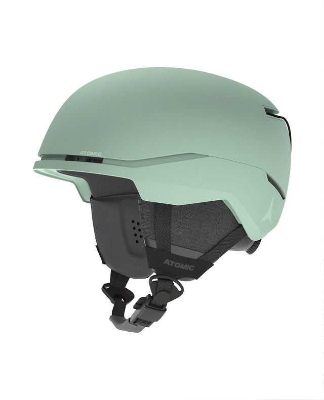 Atomic Four Amid Pro skidhjälm i färgen Pistachio, utrustad med 360° Fit System för en personlig passform. Finns i storlekarna 51-55 och 55-59.