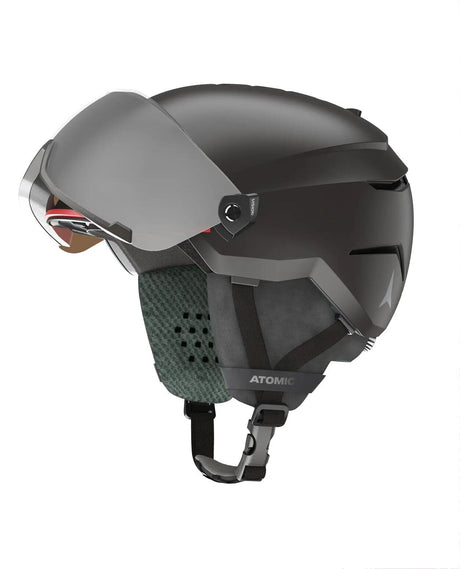 Atomic Junior Savor Visor - Black/Silver Flash - Alpingaraget