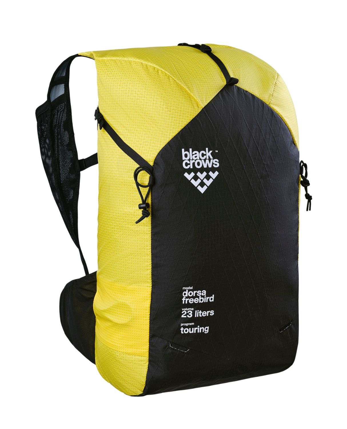 Black Crows Dorsa Freebird - Black/Yellow - Alpingaraget